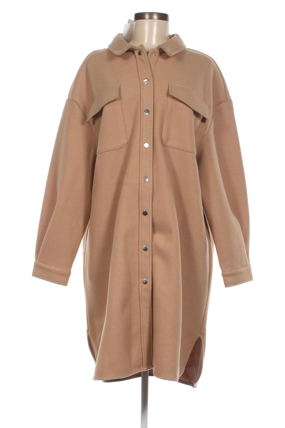 Γυναικείο παλτό ONLY, Μέγεθος L, Χρώμα Καφέ, Τιμή 16,86 €