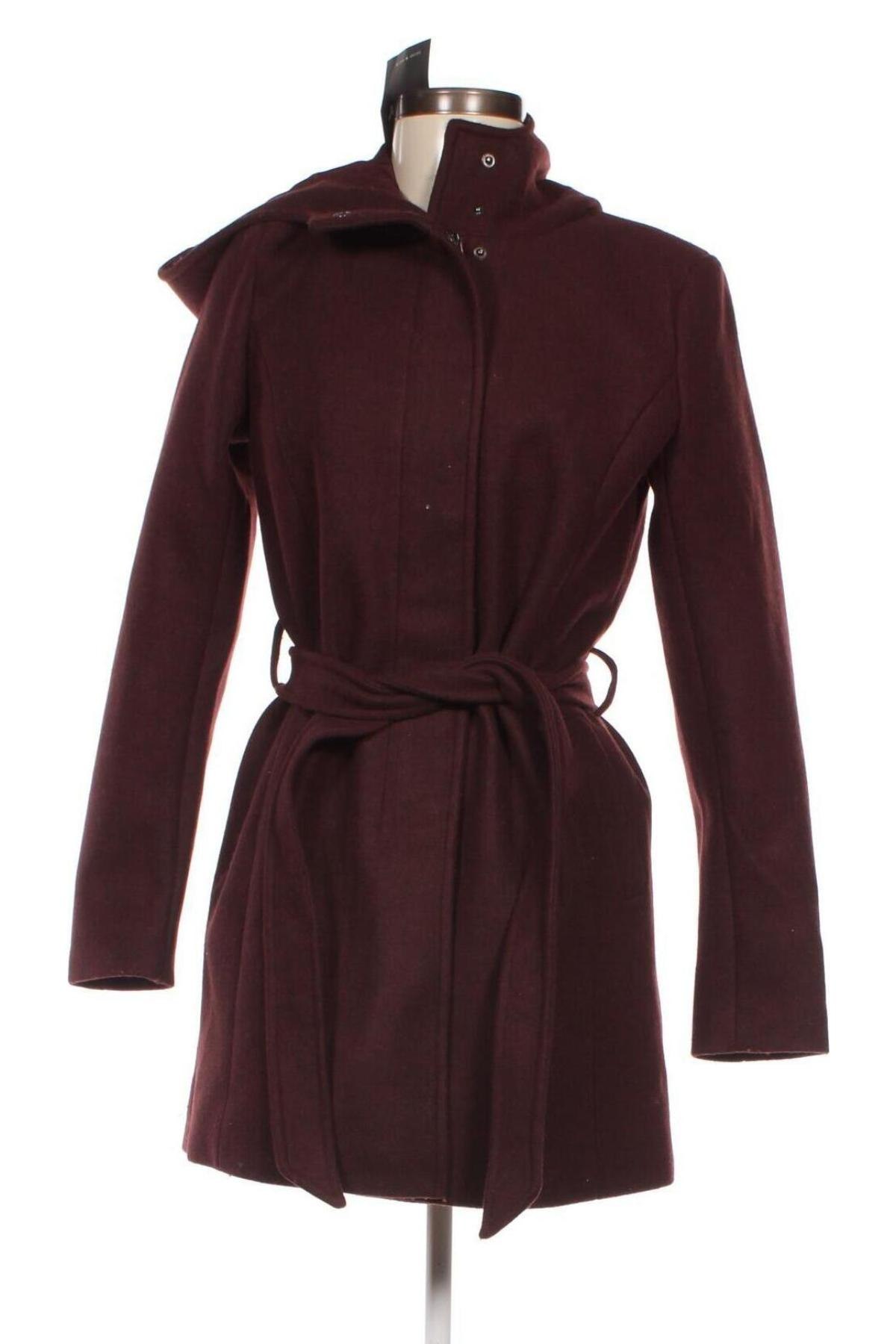 Дамско палто ONLY, Размер XS, Цвят Кафяв, Цена 109,00 лв.