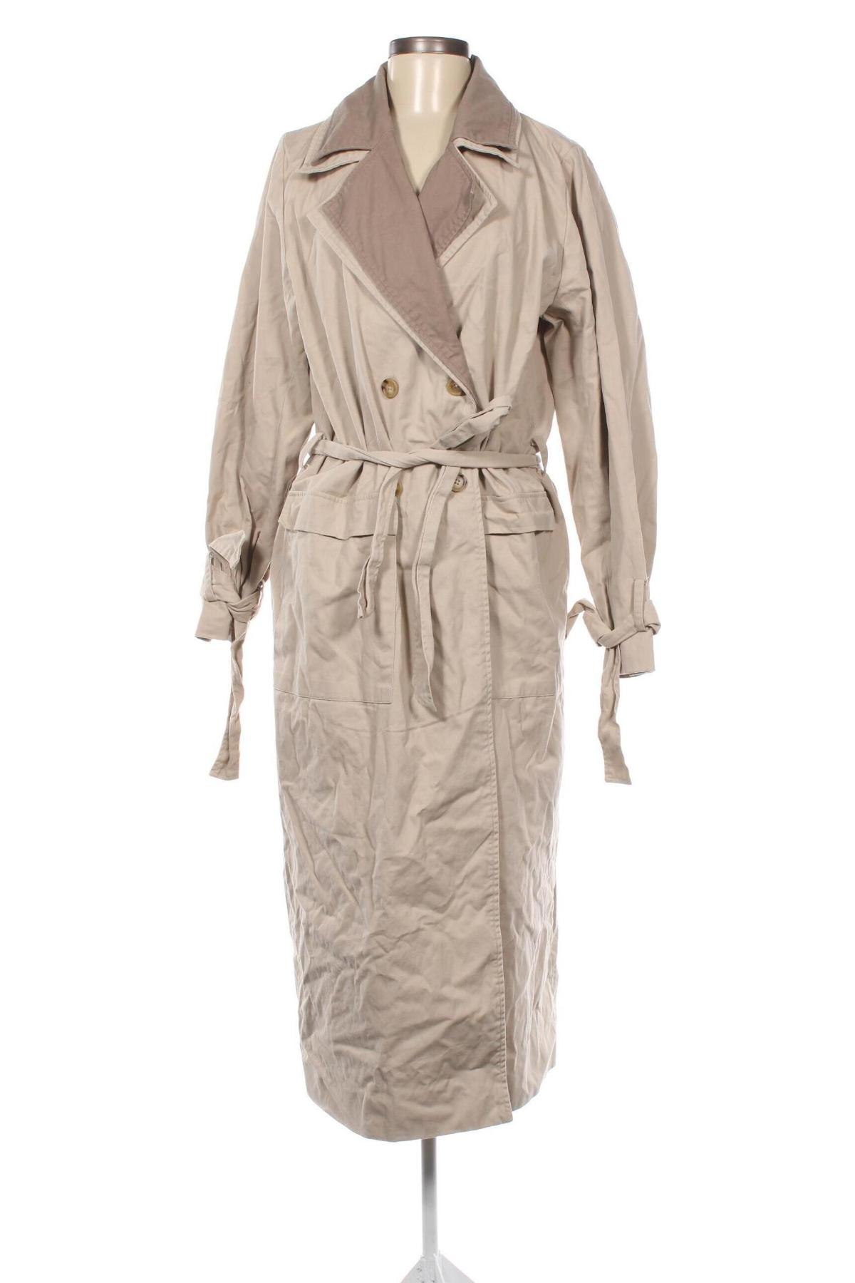 Damen Trenchcoat Object, Größe M, Farbe Beige, Preis 107,73 €