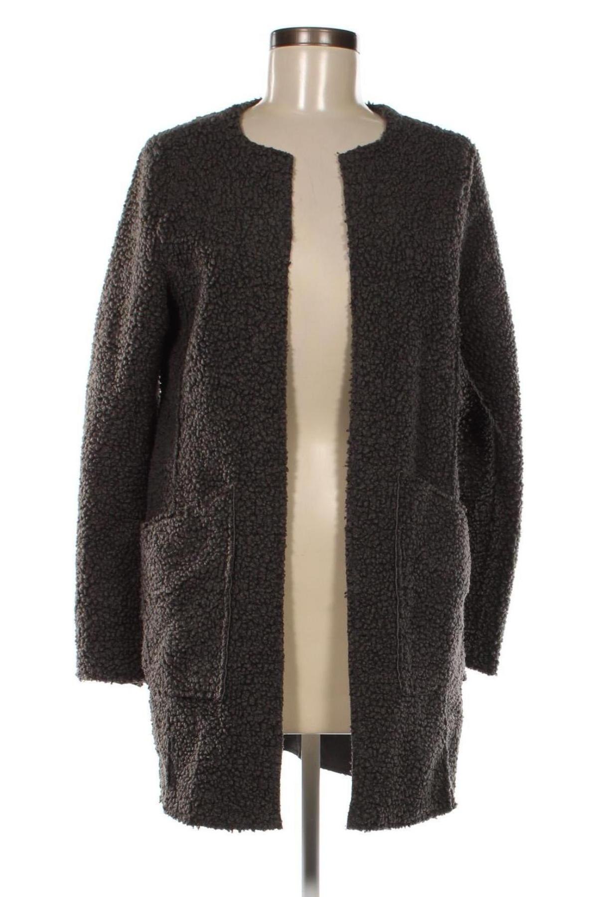 Palton de femei Pull&Bear, Mărime S, Culoare Gri, Preț 123,19 Lei