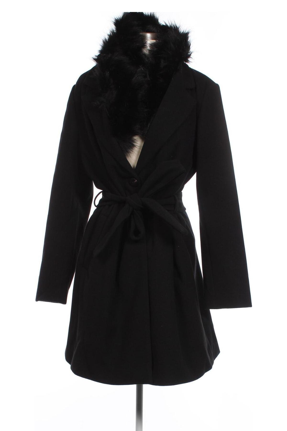 Palton de femei VILA, Mărime XL, Culoare Negru, Preț 157,76 Lei