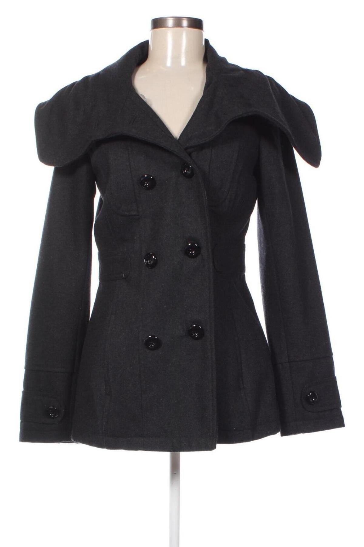Γυναικείο παλτό Vero Moda, Μέγεθος M, Χρώμα Γκρί, Τιμή 11,10 €