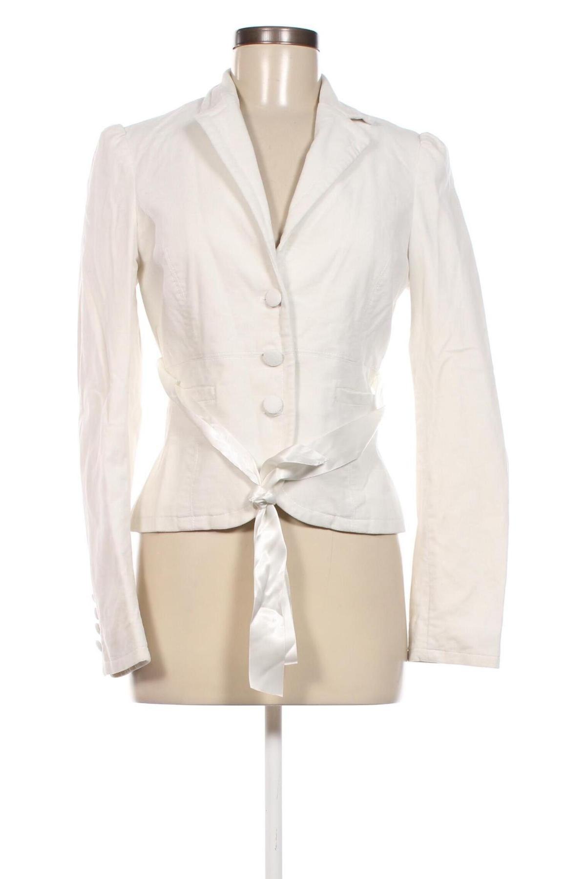 Γυναικείο σακάκι Sasch, Μέγεθος M, Χρώμα Λευκό, Τιμή 19,35 €