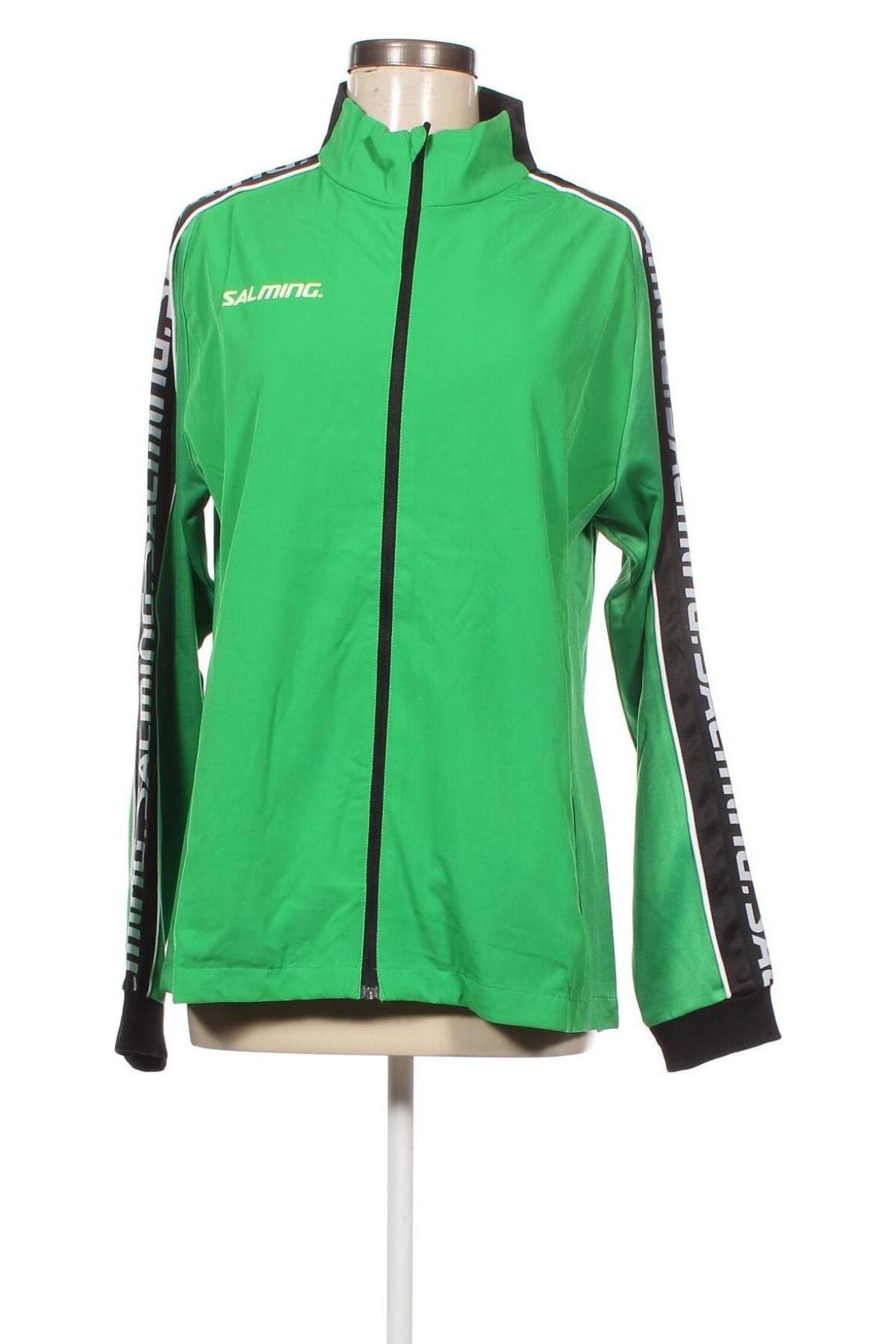 Γυναικείο μπουφάν αθλητικό Salming, Μέγεθος L, Χρώμα Πράσινο, Τιμή 8,59 €