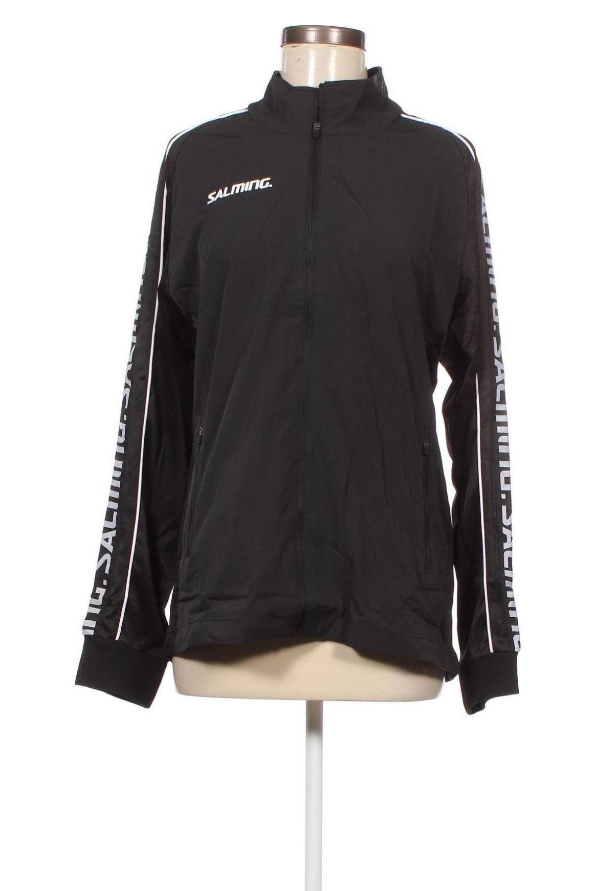 Γυναικείο μπουφάν αθλητικό Salming, Μέγεθος M, Χρώμα Μαύρο, Τιμή 15,34 €