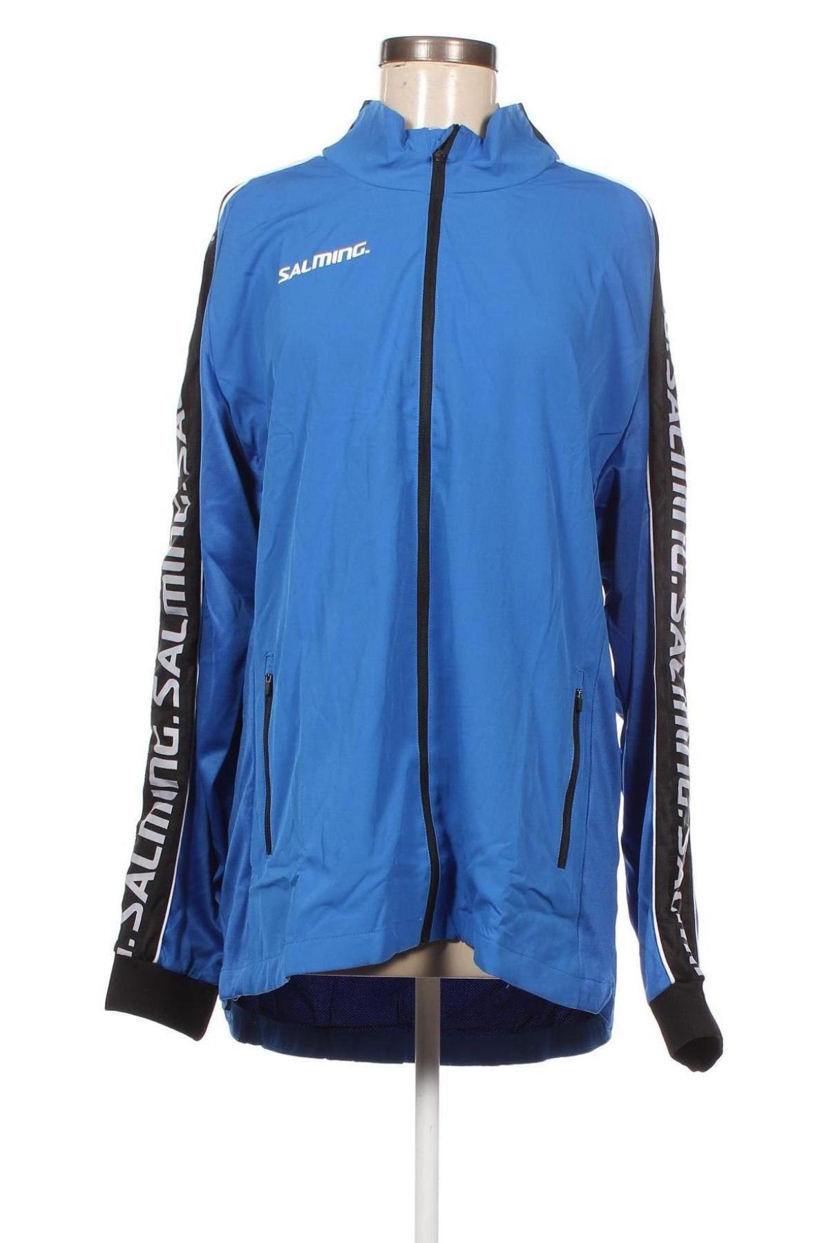 Γυναικείο μπουφάν αθλητικό Salming, Μέγεθος XL, Χρώμα Μπλέ, Τιμή 10,43 €