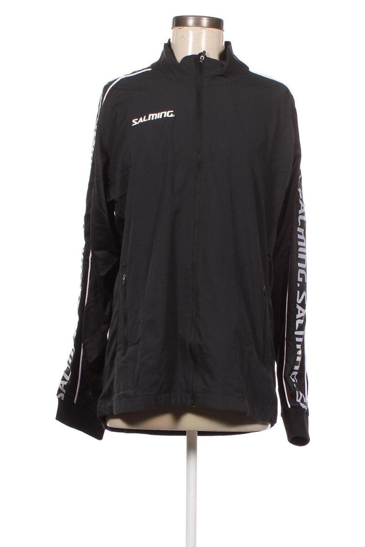 Γυναικείο μπουφάν αθλητικό Salming, Μέγεθος L, Χρώμα Μαύρο, Τιμή 7,36 €