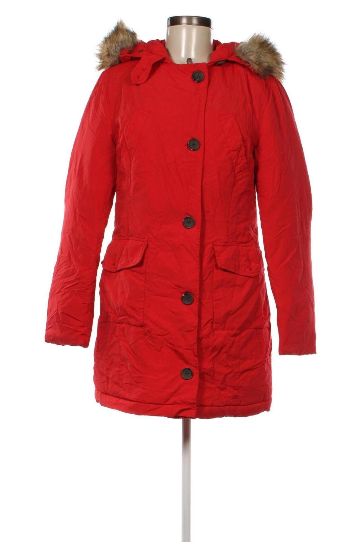 Γυναικείο μπουφάν Ajc, Μέγεθος XXS, Χρώμα Κόκκινο, Τιμή 10,76 €