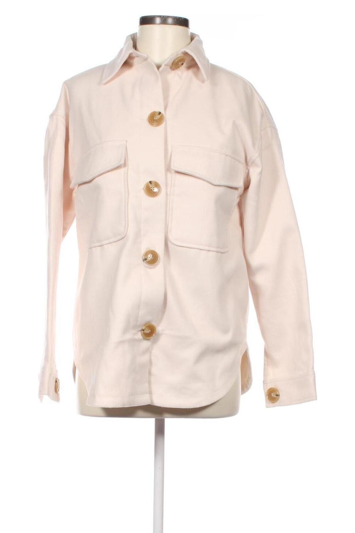 Γυναικείο μπουφάν Missguided, Μέγεθος S, Χρώμα  Μπέζ, Τιμή 39,69 €