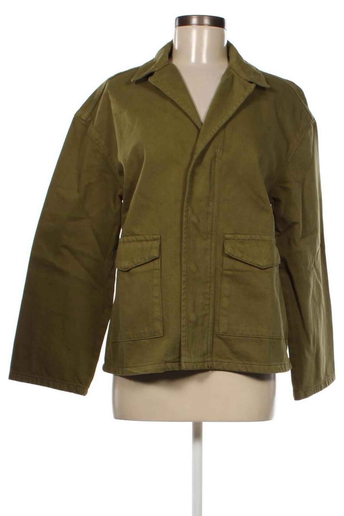 Γυναικείο μπουφάν NA-KD, Μέγεθος XS, Χρώμα Πράσινο, Τιμή 17,88 €