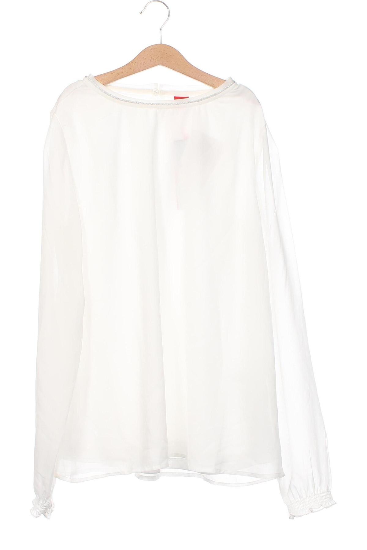 Kinder Shirt S.Oliver, Größe 15-18y/ 170-176 cm, Farbe Weiß, Preis 30,41 €