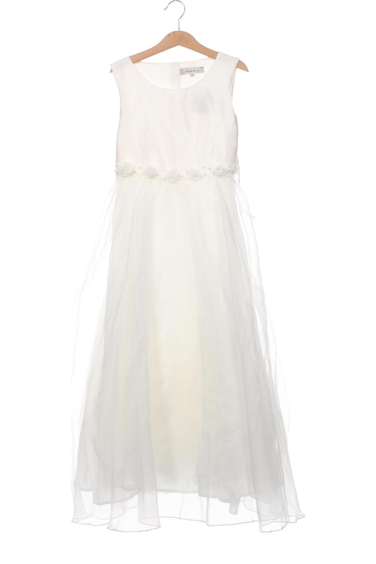 Dziecięca sukienka Une Hautre Couture, Rozmiar 9-10y/ 140-146 cm, Kolor Biały, Cena 637,04 zł