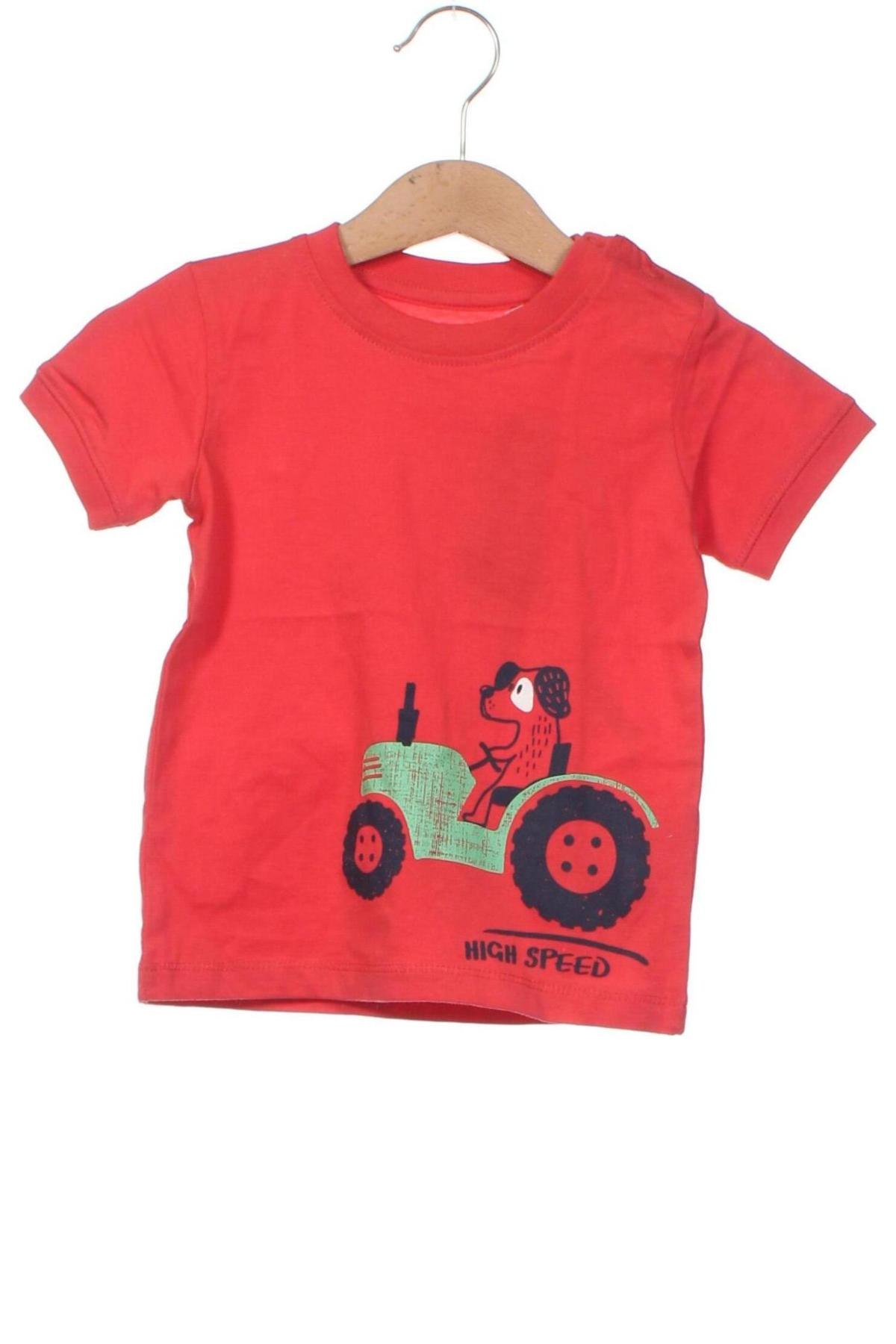 Dziecięcy T-shirt Blue Seven, Rozmiar 9-12m/ 74-80 cm, Kolor Czerwony, Cena 85,29 zł