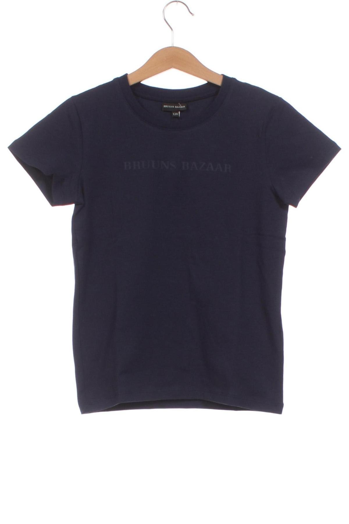 Dziecięcy T-shirt Bruuns Bazaar, Rozmiar 6-7y/ 122-128 cm, Kolor Niebieski, Cena 42,46 zł