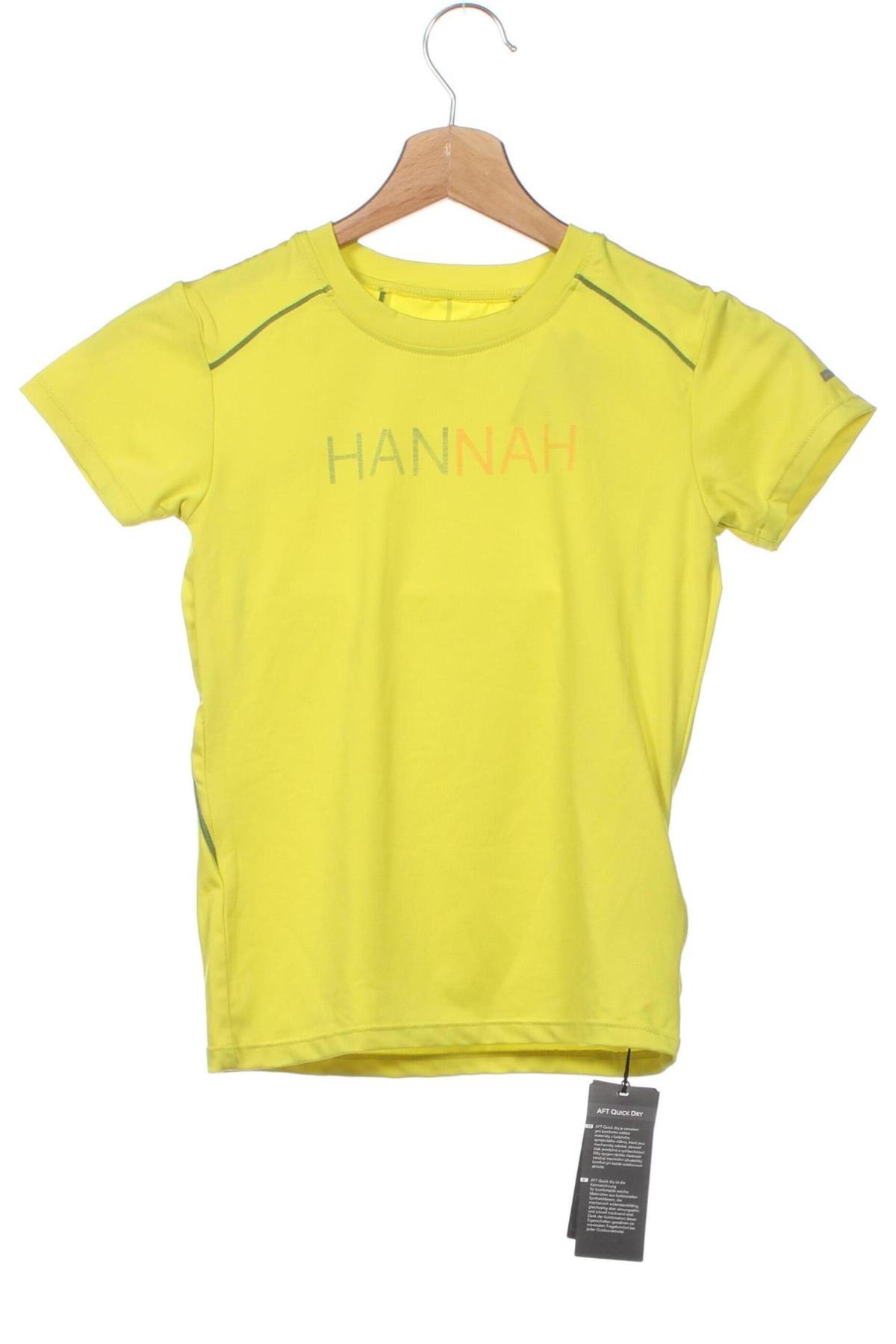 Kinder T-Shirt Hannah, Größe 7-8y/ 128-134 cm, Farbe Gelb, Preis € 14,95