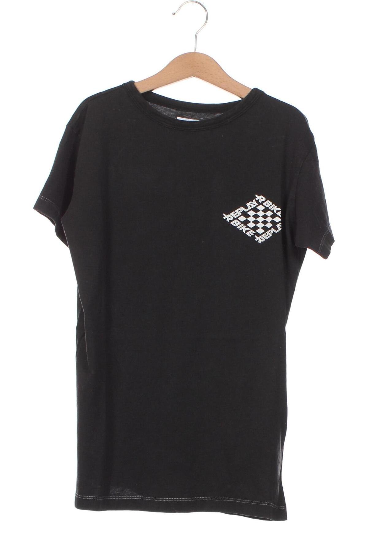 Παιδικό μπλουζάκι Replay, Μέγεθος 12-13y/ 158-164 εκ., Χρώμα Μαύρο, Τιμή 16,42 €
