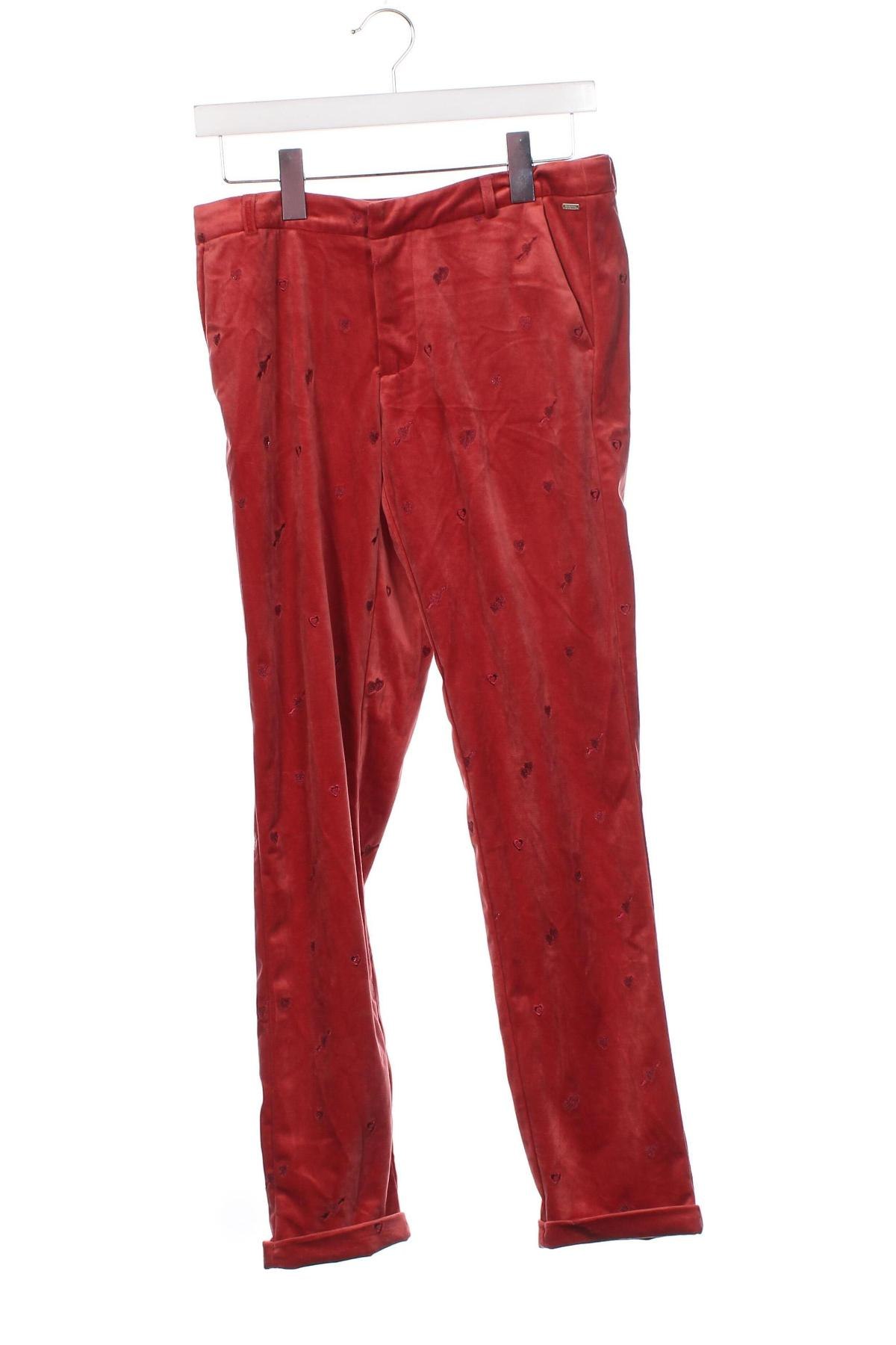 Pantaloni pentru copii Scotch & Soda, Mărime 15-18y/ 170-176 cm, Culoare Roșu, Preț 7,44 Lei