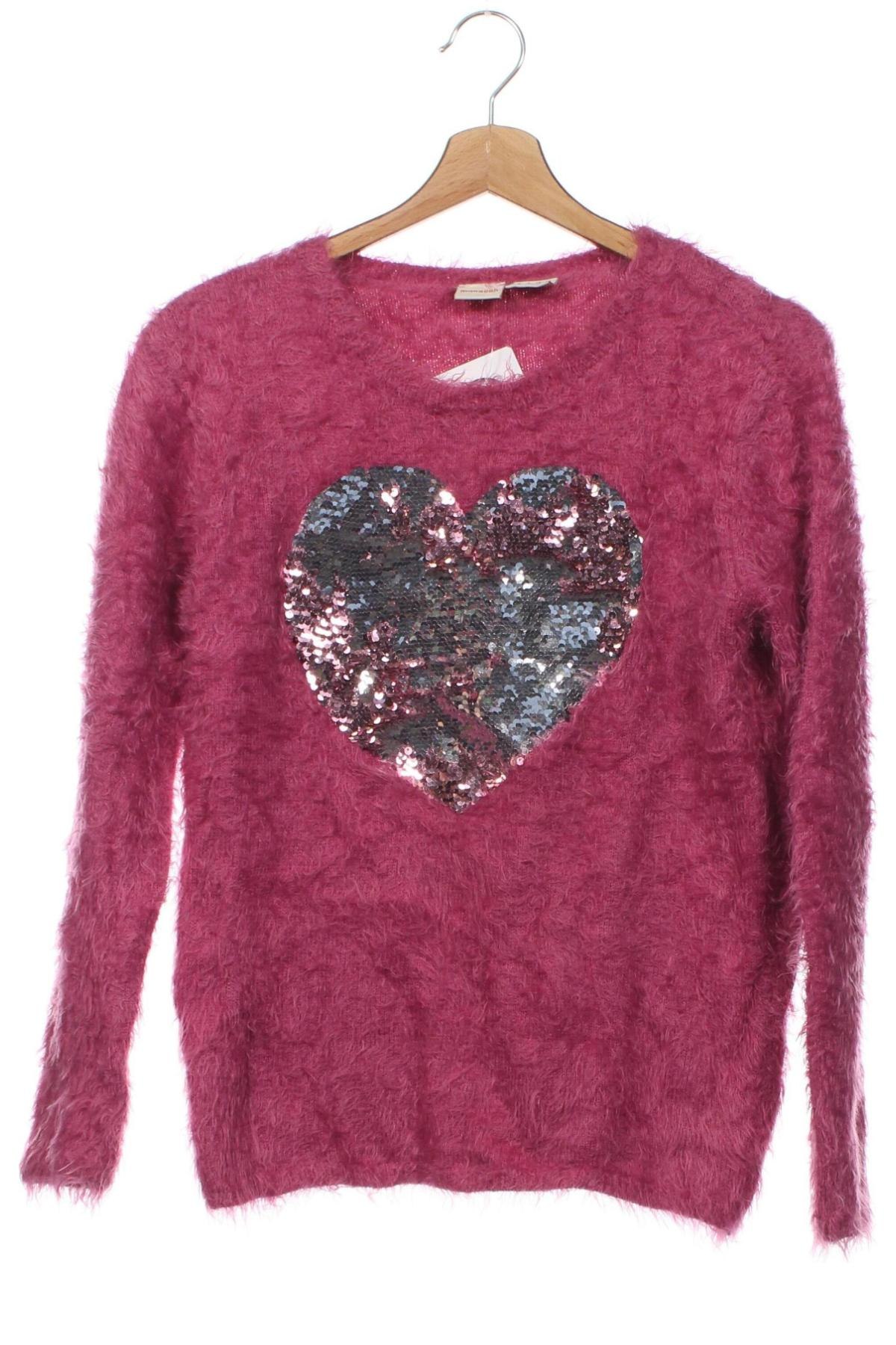 Детски пуловер Manguun, Размер 15-18y/ 170-176 см, Цвят Розов, Цена 6,00 лв.