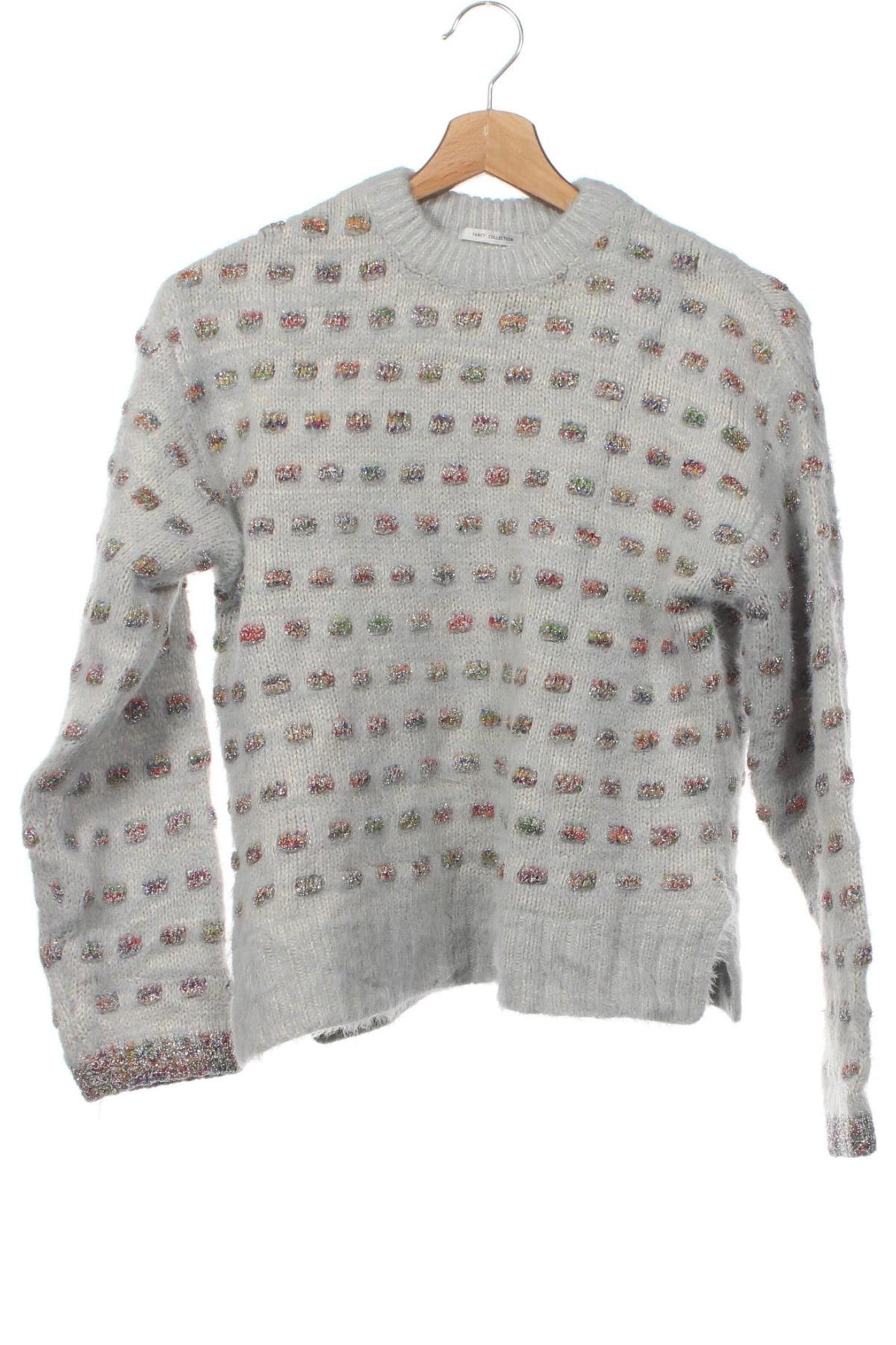 Детски пуловер Zara Knitwear, Размер 11-12y/ 152-158 см, Цвят Син, Цена 8,40 лв.