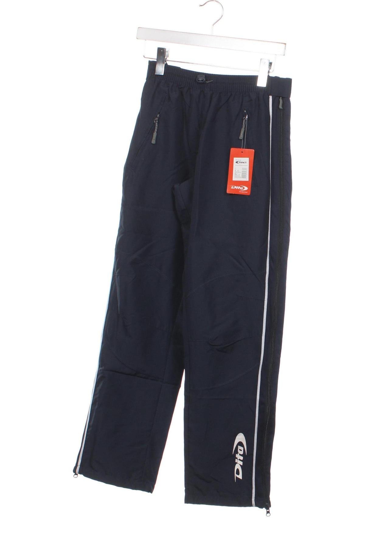 Pantaloni de trening, pentru copii Dita, Mărime 13-14y/ 164-168 cm, Culoare Albastru, Preț 31,82 Lei