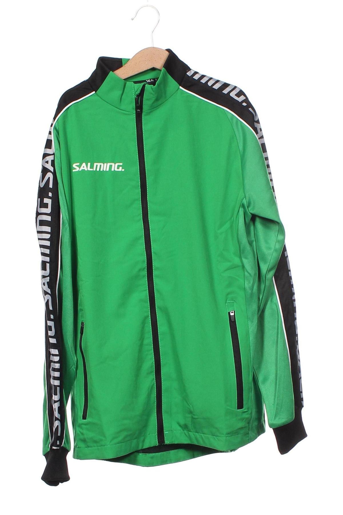 Παιδικό αθλητικό μπουφάν Salming, Μέγεθος 13-14y/ 164-168 εκ., Χρώμα Πράσινο, Τιμή 6,13 €
