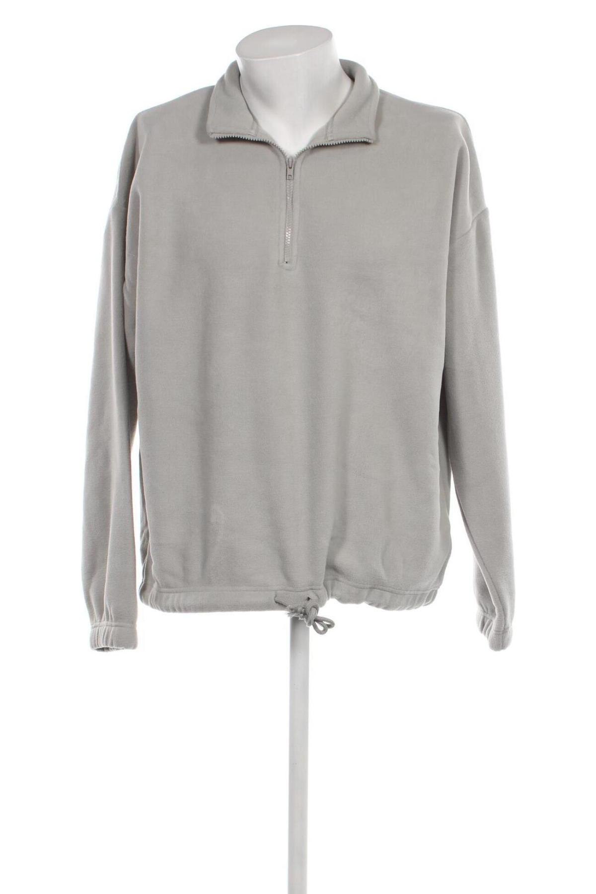 Herren Fleece Shirt New Look, Größe L, Farbe Grau, Preis € 13,90