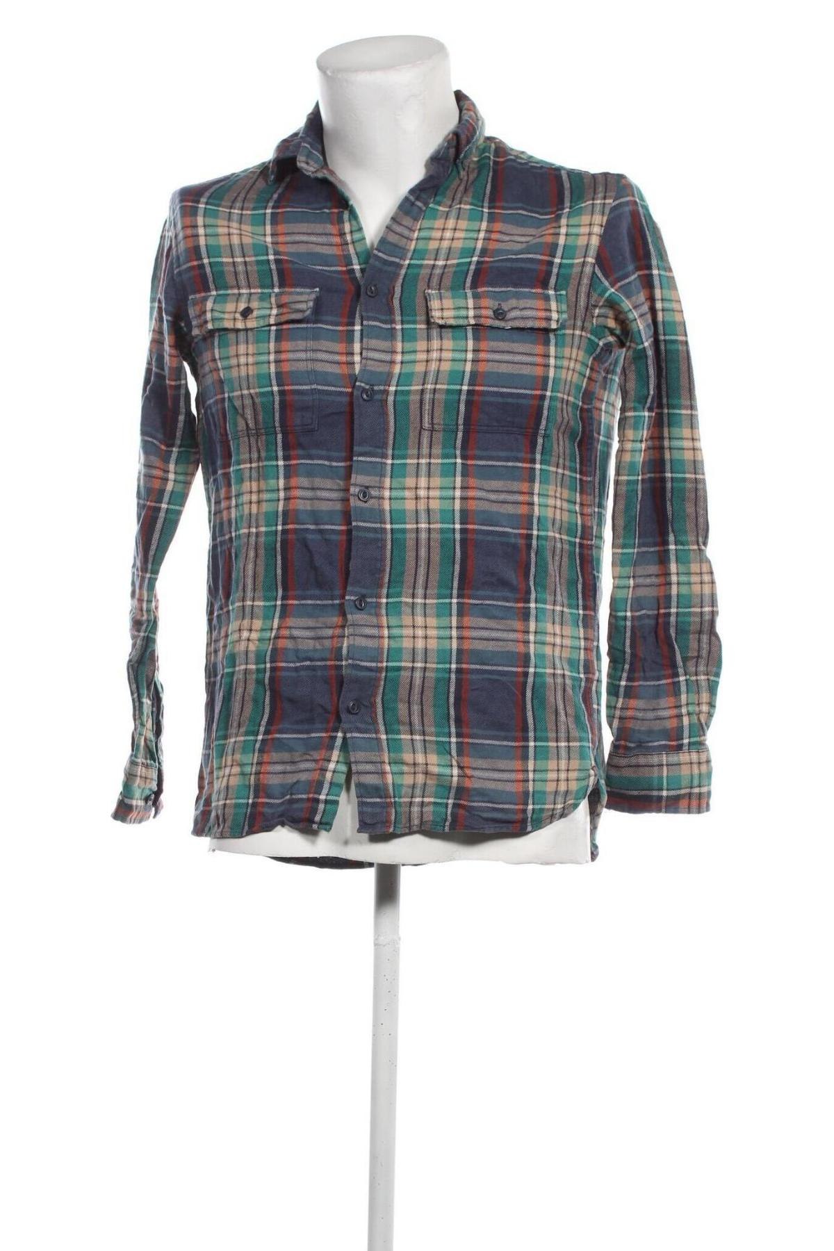 Herrenhemd H&M L.O.G.G., Größe S, Farbe Mehrfarbig, Preis € 2,22