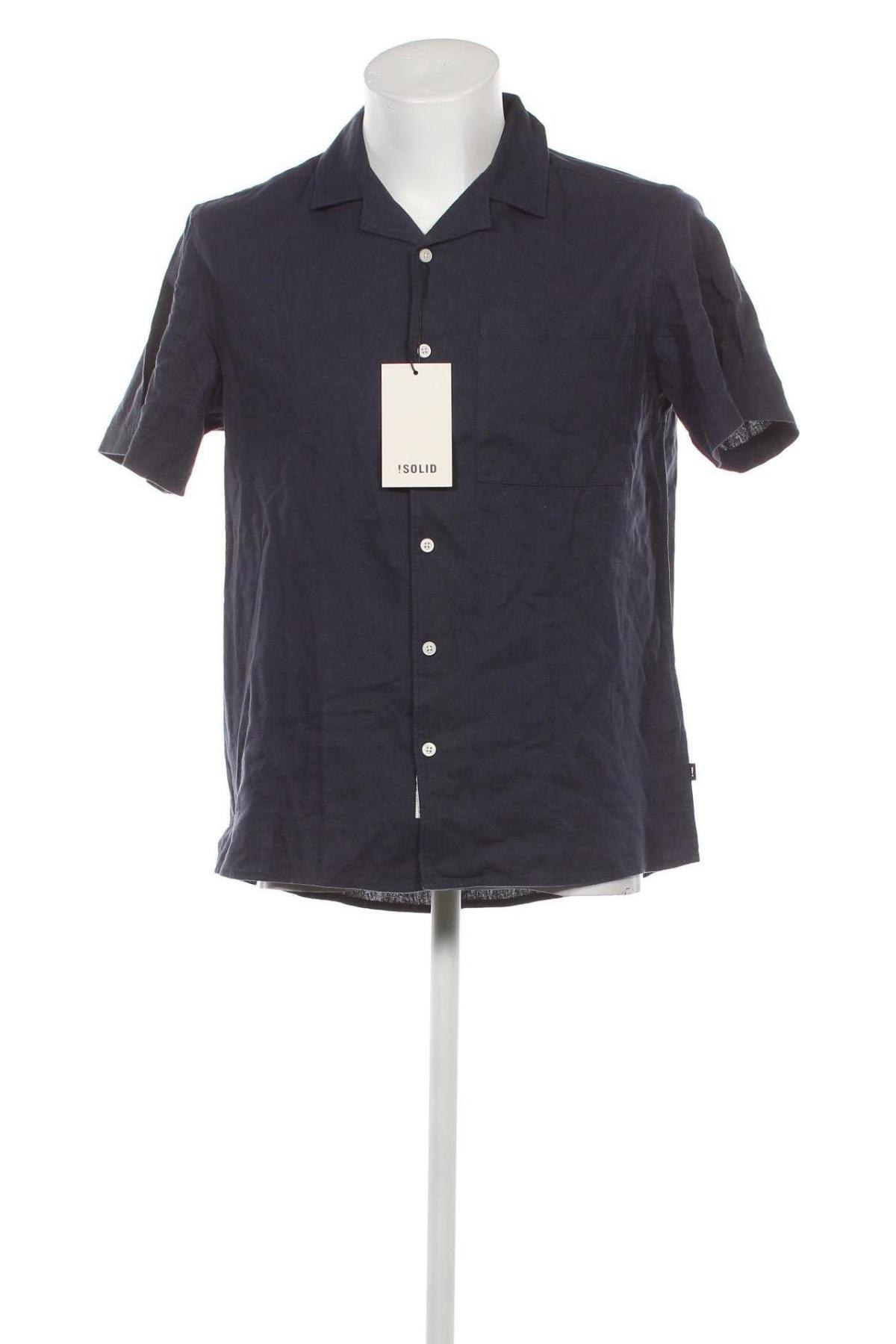 Pánska košeľa  ! Solid, Veľkosť M, Farba Modrá, Cena  37,11 €