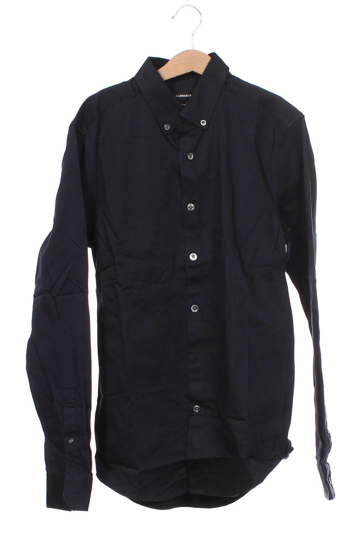 Ανδρικό πουκάμισο J.Lindeberg, Μέγεθος XS, Χρώμα Μπλέ, Τιμή 10,05 €