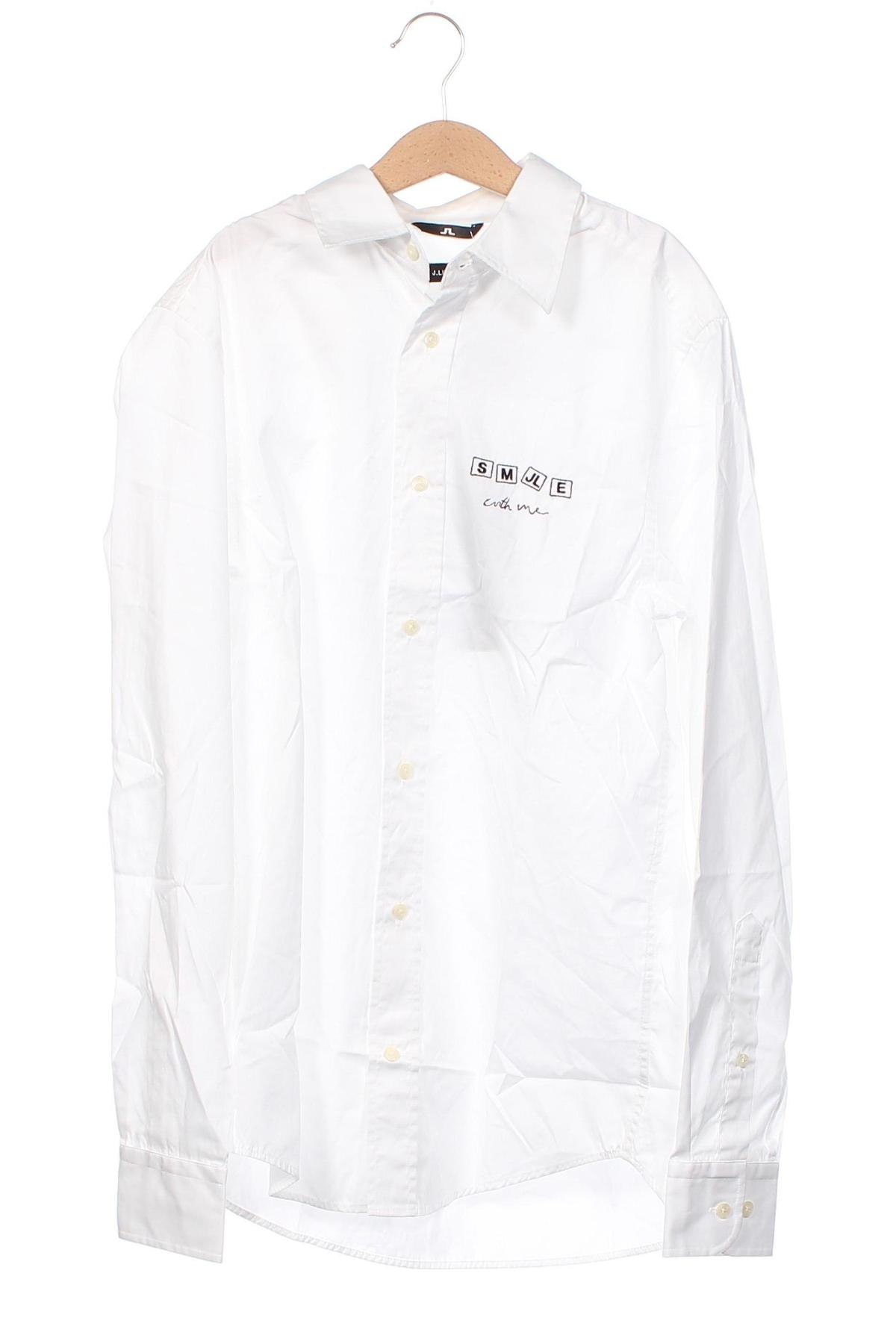 Ανδρικό πουκάμισο J.Lindeberg, Μέγεθος XS, Χρώμα Λευκό, Τιμή 19,33 €