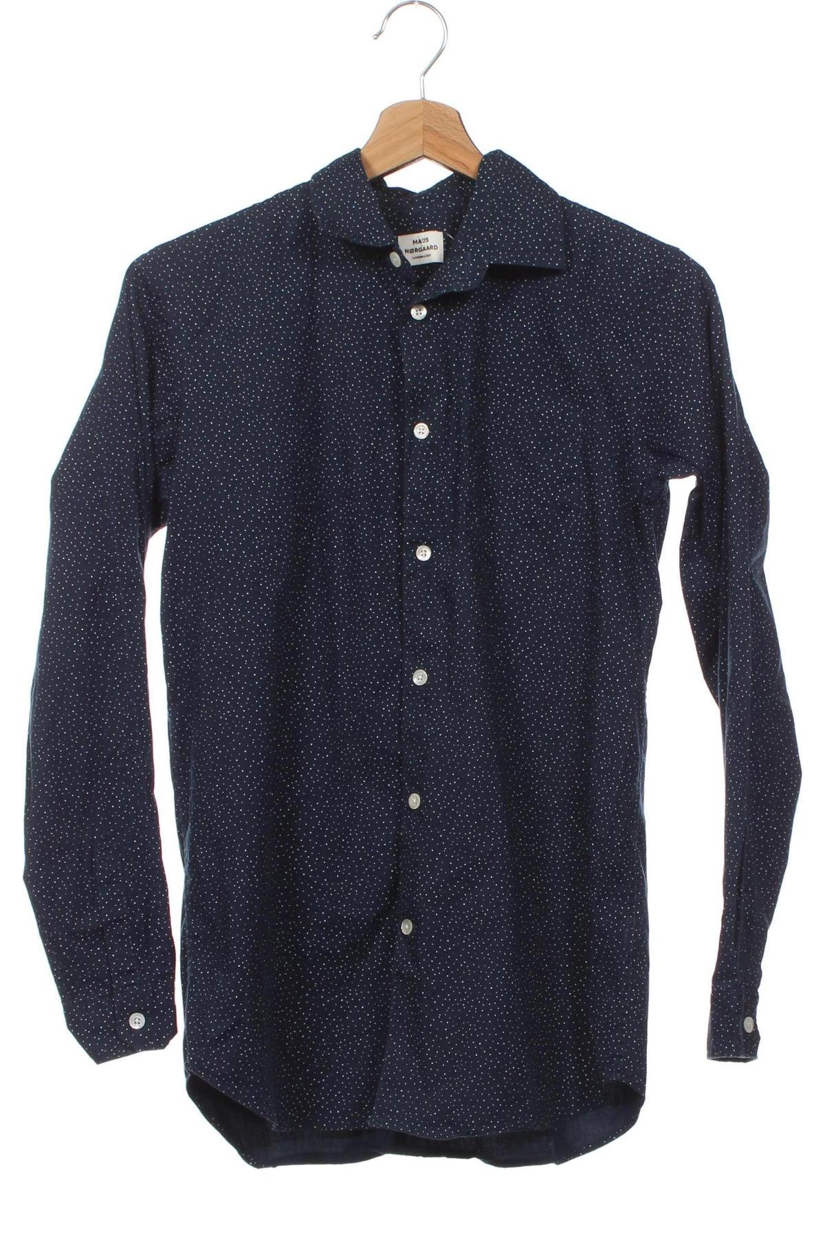 Ανδρικό πουκάμισο Mads Norgaard, Μέγεθος S, Χρώμα Μπλέ, Τιμή 5,34 €