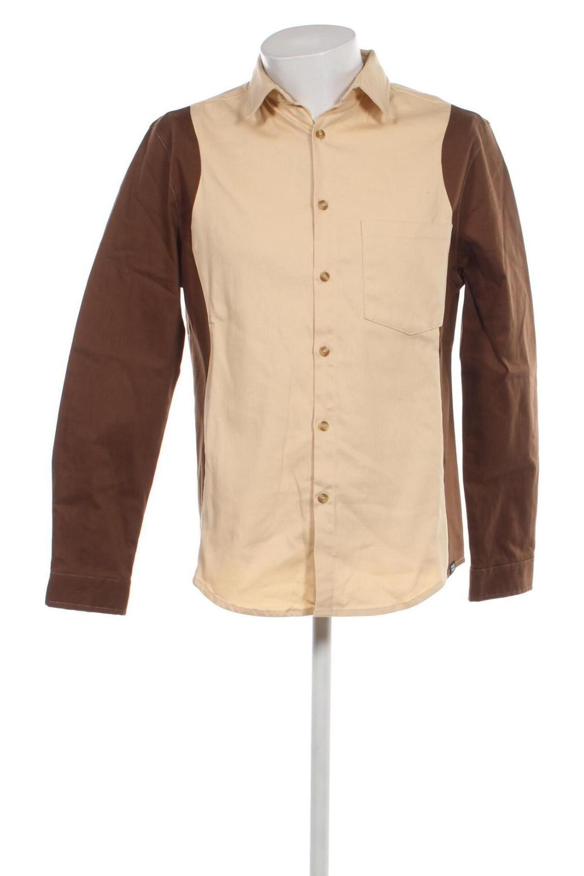 Ανδρικό πουκάμισο Vintage Supply, Μέγεθος M, Χρώμα Καφέ, Τιμή 40,72 €