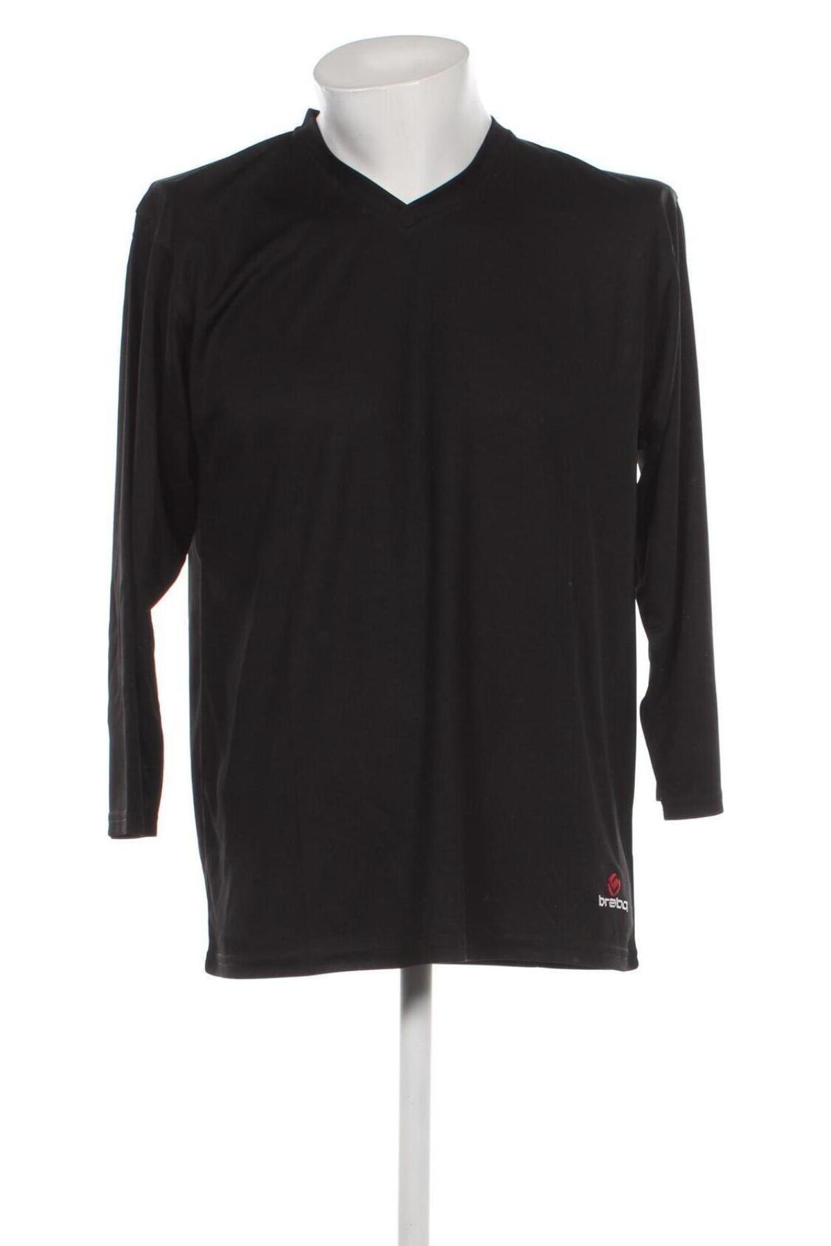 Мъжка спортна блуза Brabo, Размер XS, Цвят Черен, Цена 6,48 лв.