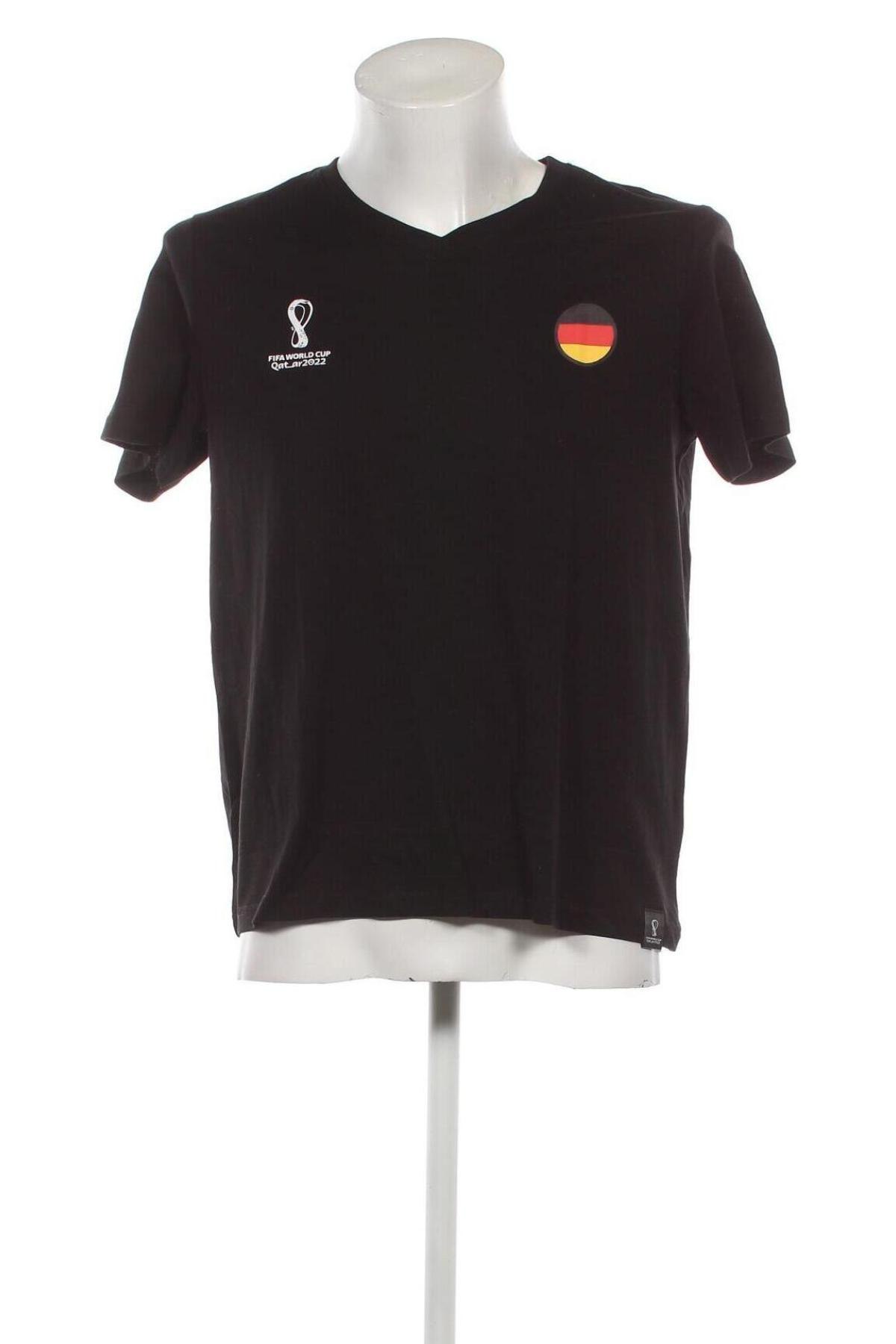 Herren T-Shirt Fifa World Cup, Größe XL, Farbe Schwarz, Preis 14,95 €