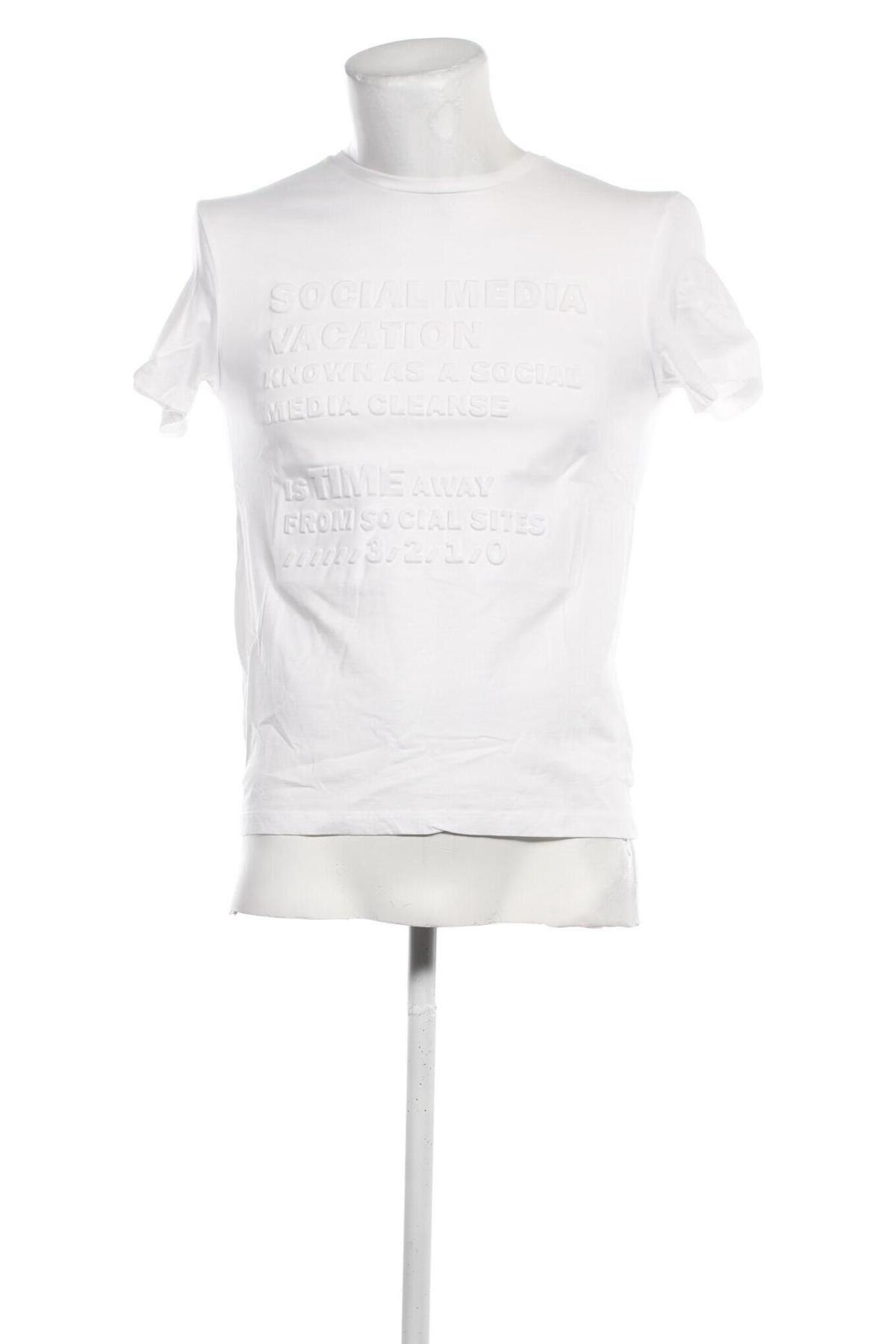 Pánske tričko  Jack & Jones, Veľkosť S, Farba Biela, Cena  5,71 €