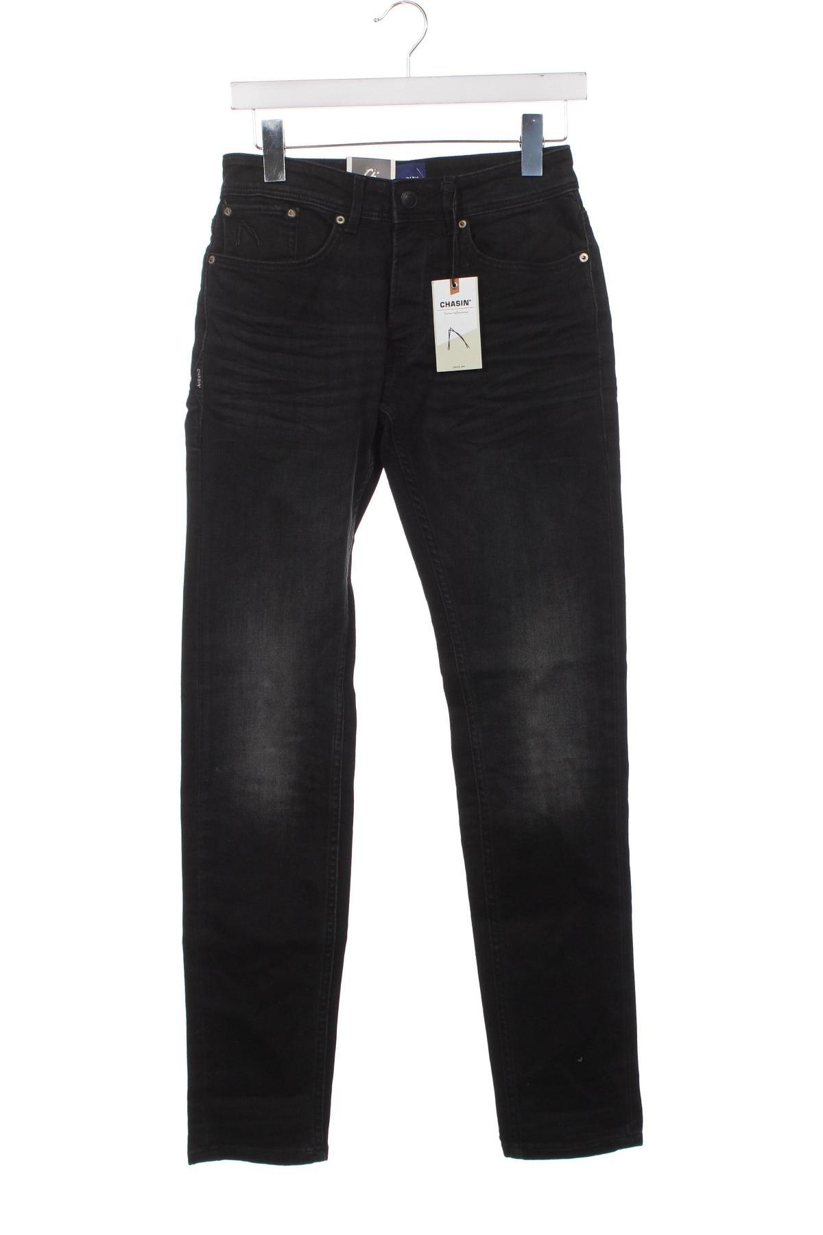 Herren Jeans Chasin', Größe S, Farbe Schwarz, Preis 8,30 €