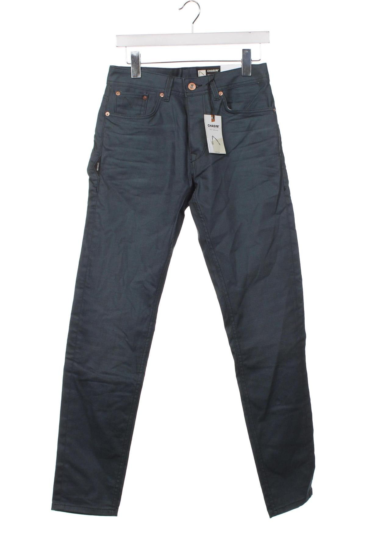 Herren Jeans Chasin', Größe S, Farbe Blau, Preis 8,30 €