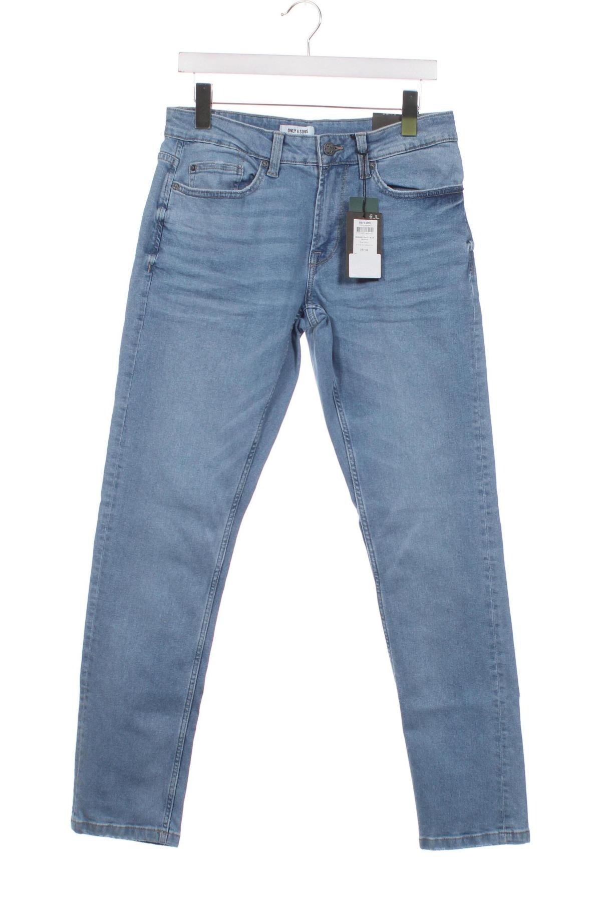 Herren Jeans Only & Sons, Größe S, Farbe Blau, Preis € 8,54