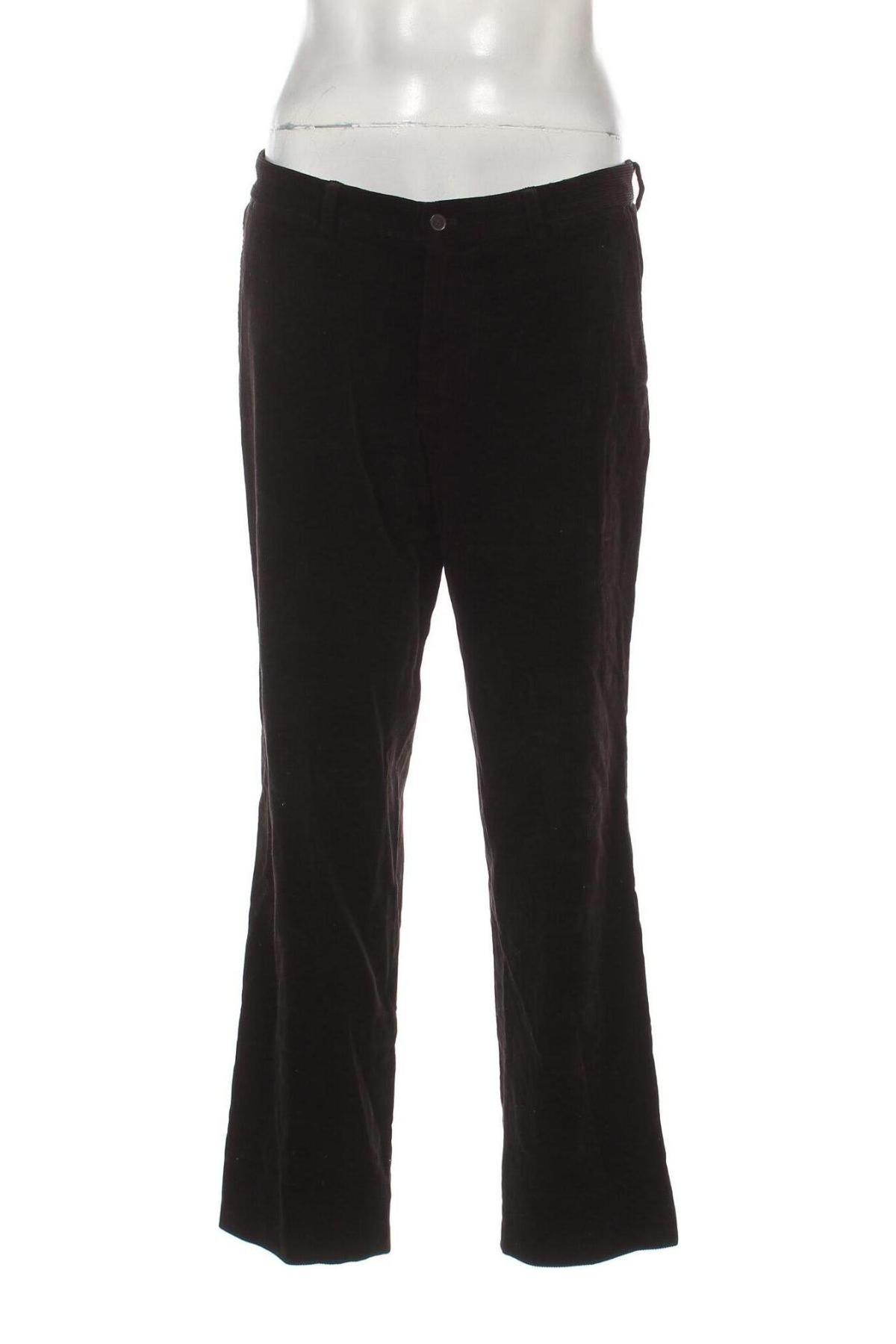 Мъжки джинси Massimo Dutti, Размер L, Цвят Кафяв, Цена 7,92 лв.