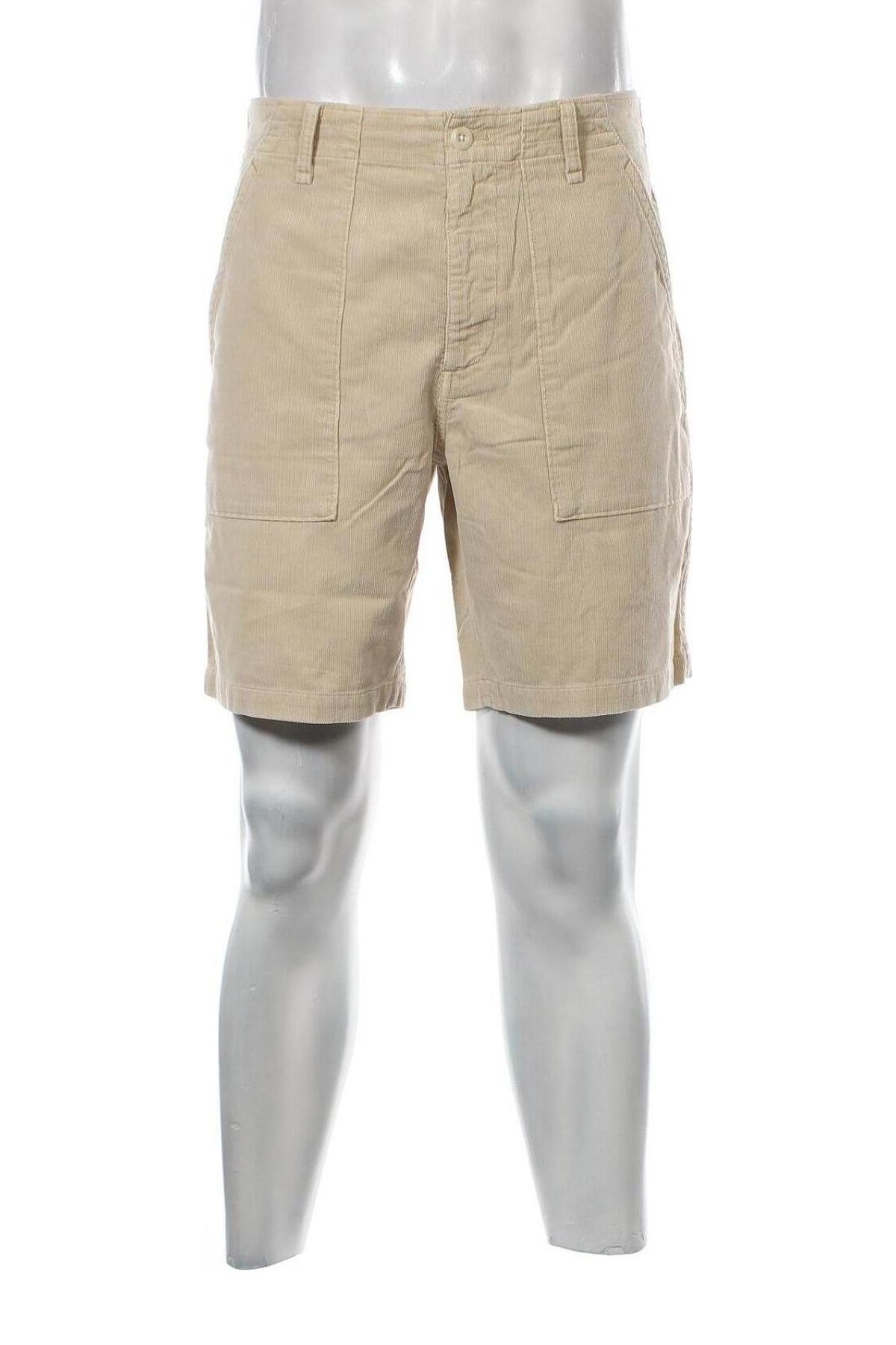 Мъжки къс панталон Outerknown, Размер L, Цвят Бежов, Цена 33,00 лв.