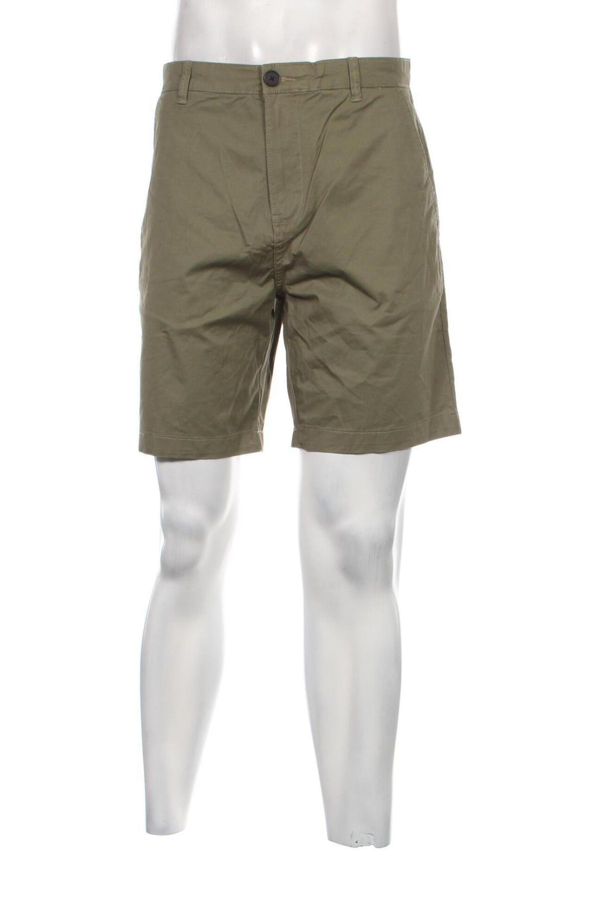 Pantaloni scurți de bărbați Selected Homme, Mărime L, Culoare Verde, Preț 177,63 Lei