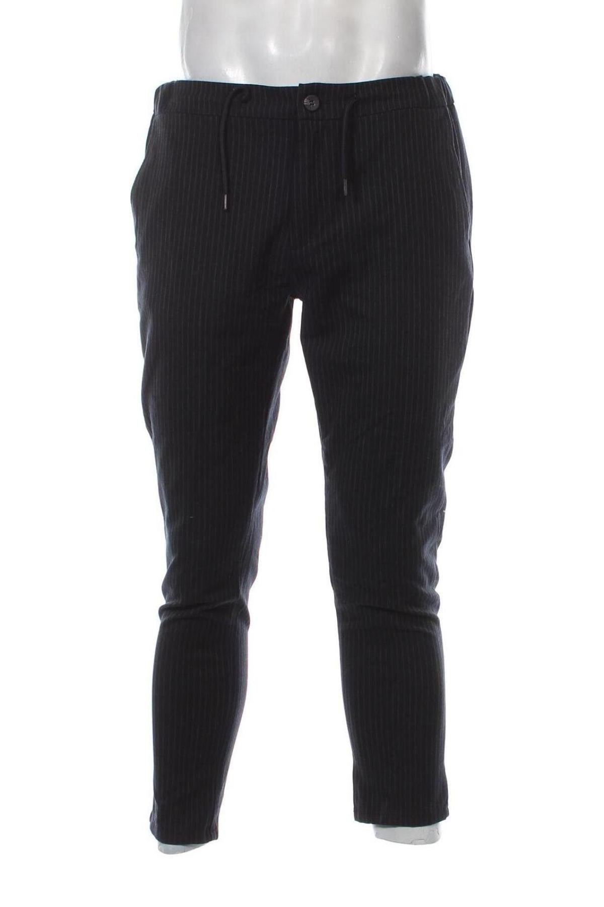 Ανδρικό παντελόνι ! Solid, Μέγεθος L, Χρώμα Μπλέ, Τιμή 8,07 €