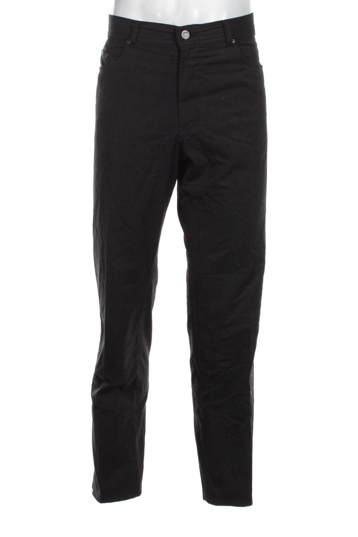 Pantaloni de bărbați Brax, Mărime L, Culoare Negru, Preț 33,29 Lei