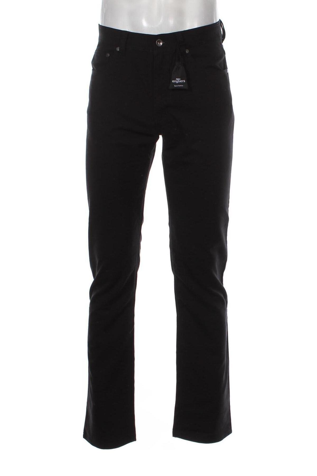 Ανδρικό παντελόνι Engbers, Μέγεθος M, Χρώμα Μαύρο, Τιμή 7,48 €