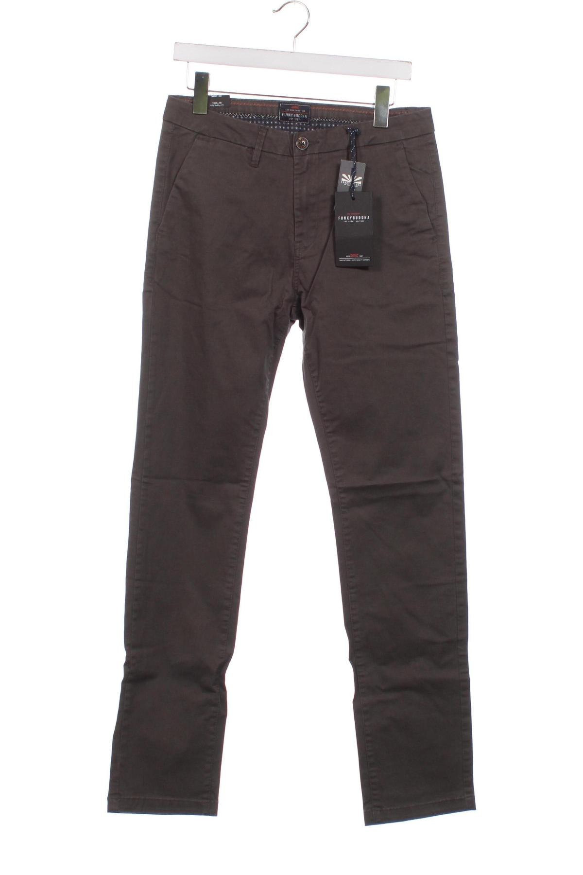 Pantaloni de bărbați Funky Buddha, Mărime S, Culoare Gri, Preț 37,20 Lei