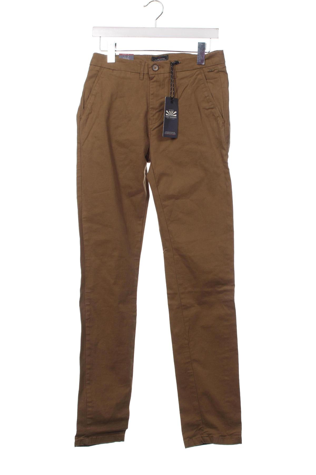 Pantaloni de bărbați Funky Buddha, Mărime S, Culoare Maro, Preț 42,93 Lei
