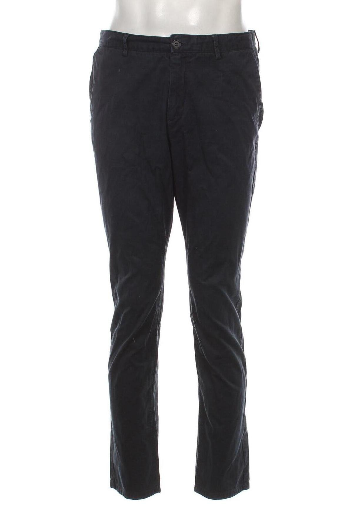 Мъжки панталон H&M, Размер M, Цвят Син, Цена 6,67 лв.