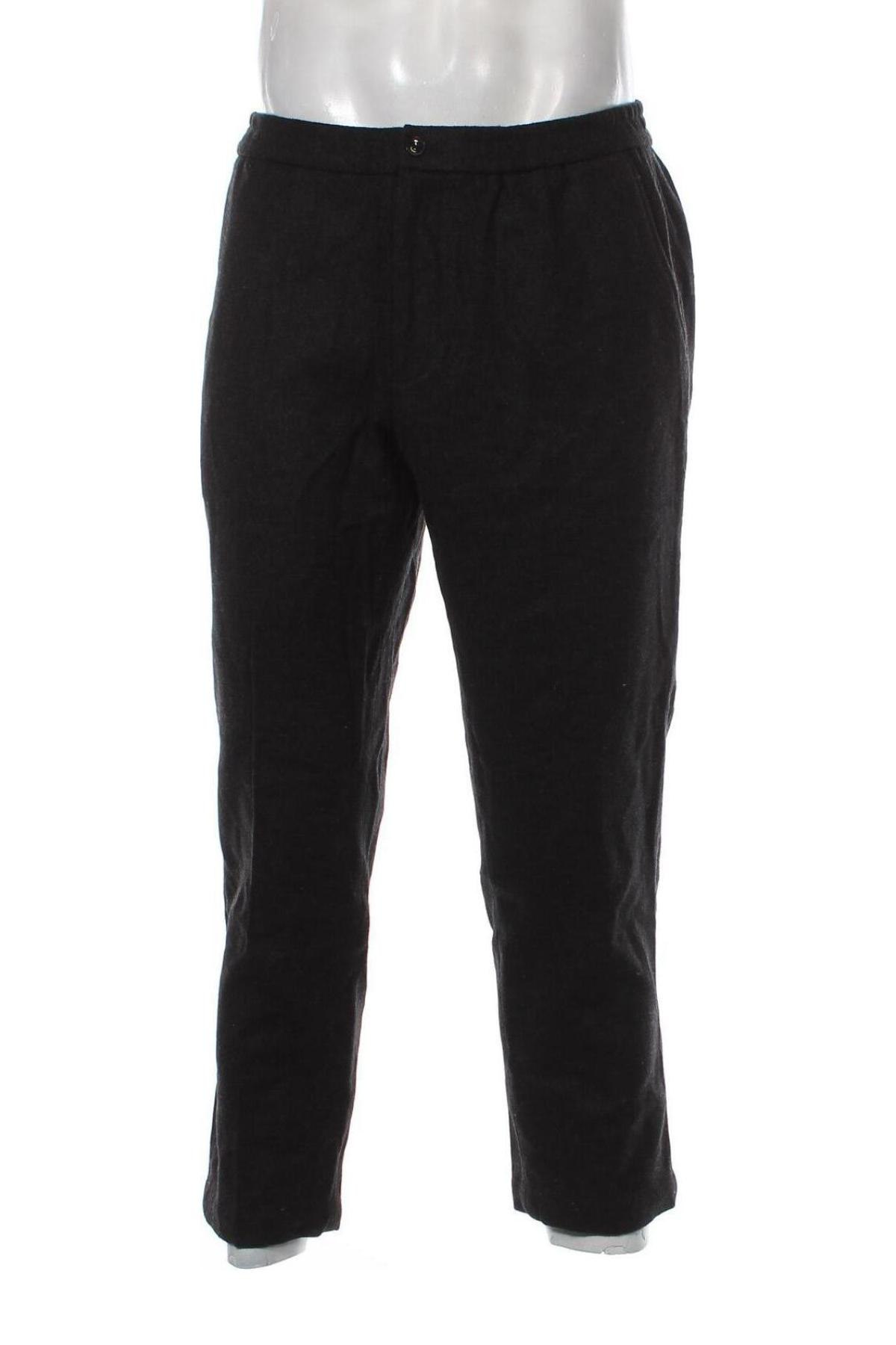 Мъжки панталон Harry Brown, Размер M, Цвят Черен, Цена 15,40 лв.