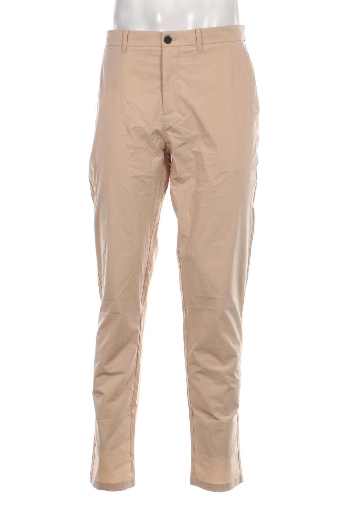 Ανδρικό παντελόνι J.Lindeberg, Μέγεθος XL, Χρώμα  Μπέζ, Τιμή 30,71 €