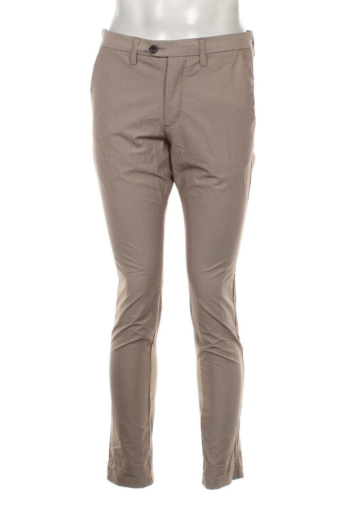 Ανδρικό παντελόνι Jack & Jones, Μέγεθος M, Χρώμα  Μπέζ, Τιμή 7,61 €